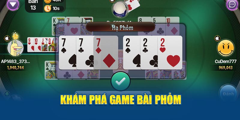 game bài phỏm tá lả